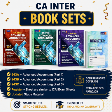 CA Inter - Advanced Accounting (Book Set)